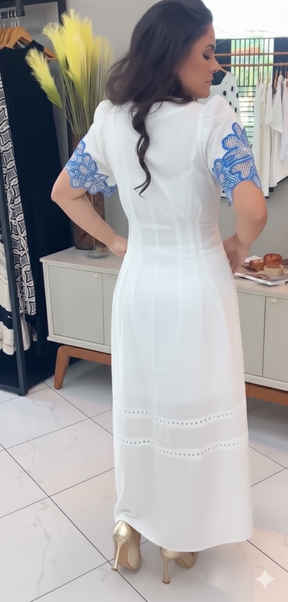 Vestido Celeste