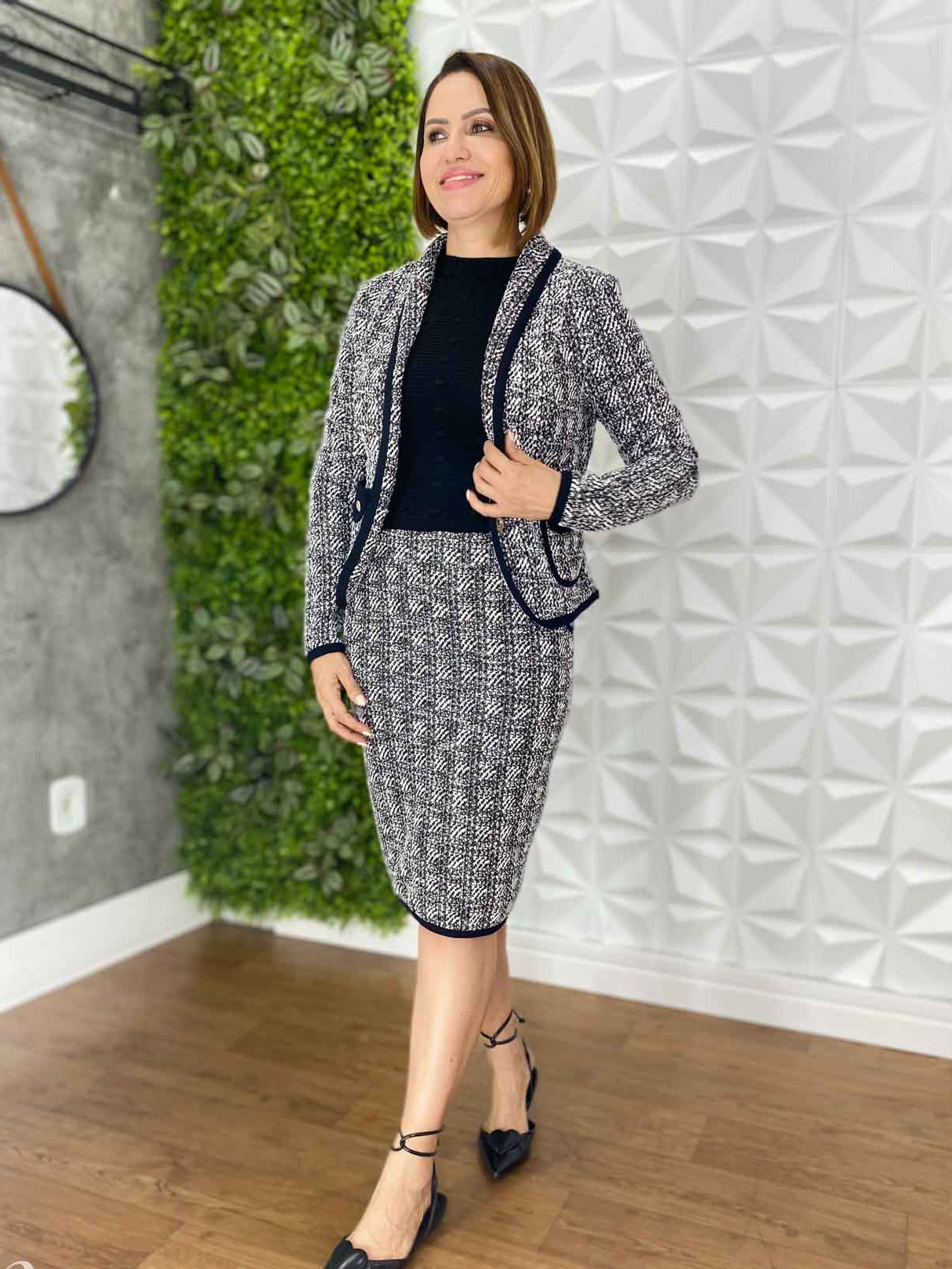 CONJUNTO BIANCA TWEED