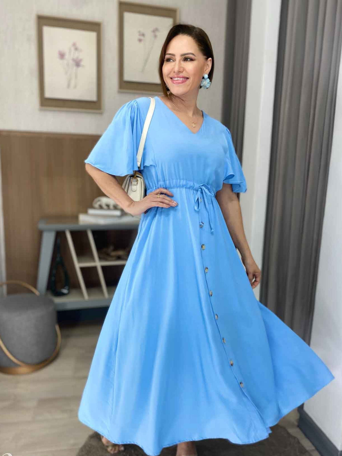 VESTIDO JASMIM MAX MIDI